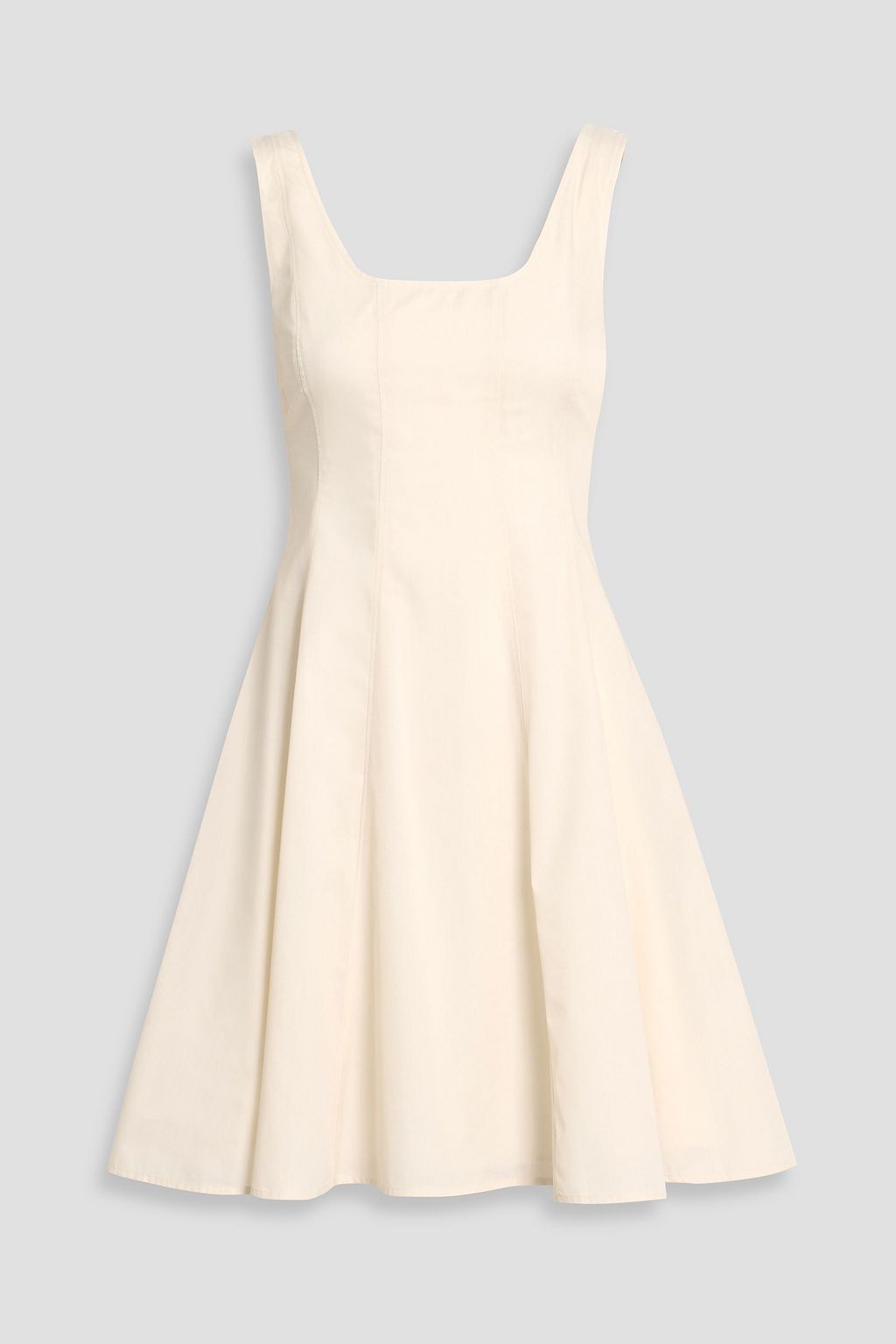 white linen dress buttons White linen shirt dress with mother of pearl buttons and pockets main image 0