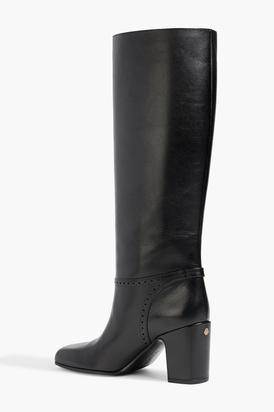 Bally Enilda 75 Leather Knee Boots In Multi