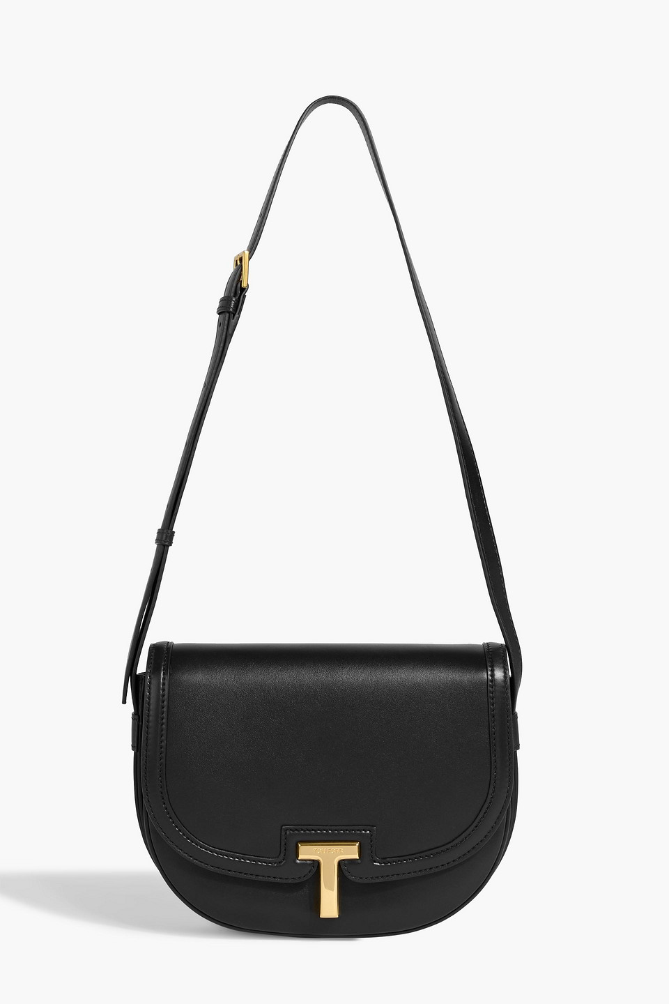 tom ford - wallis leather cross-body bag - black - onesize