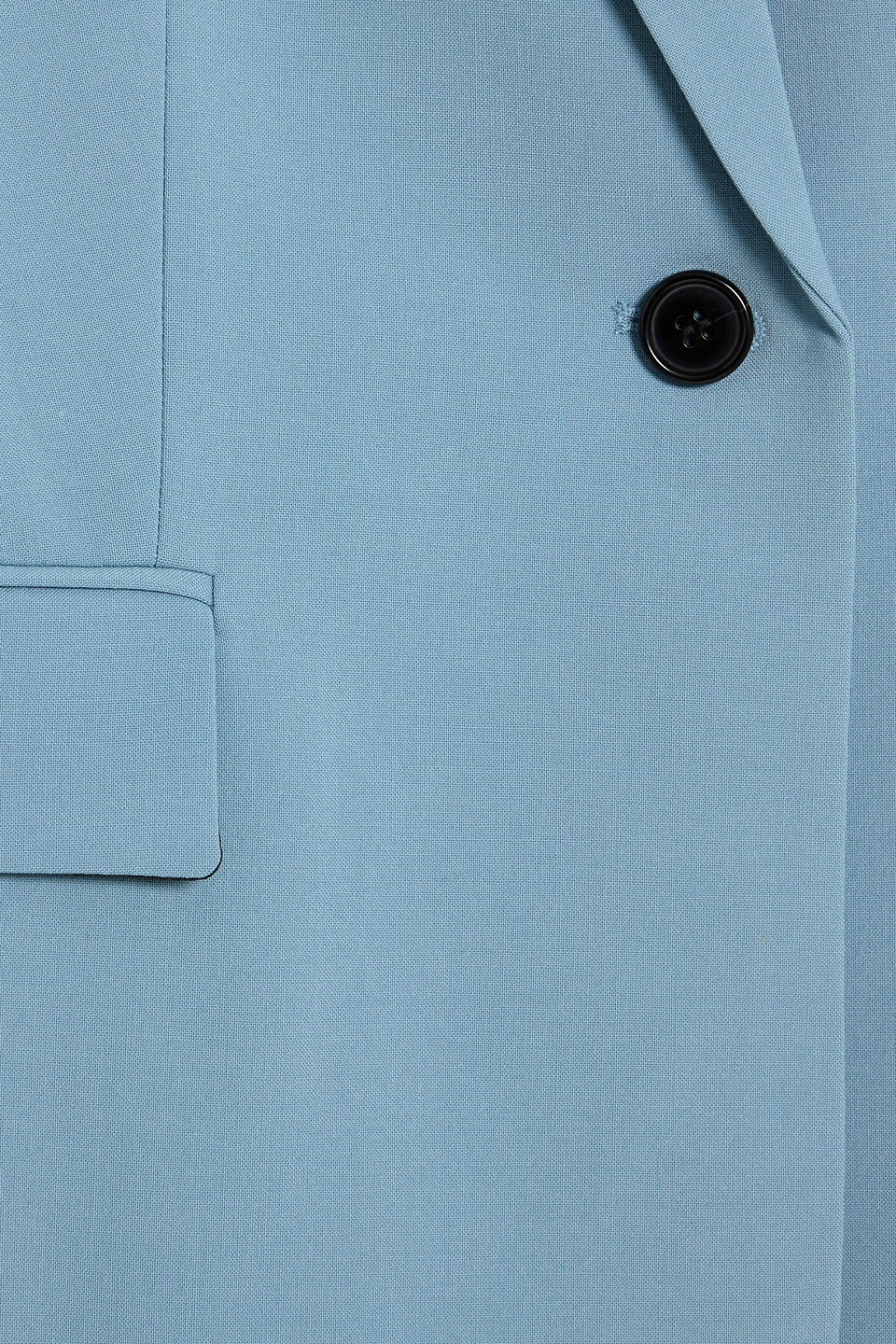 Theory Wool-blend Blazer In Blue