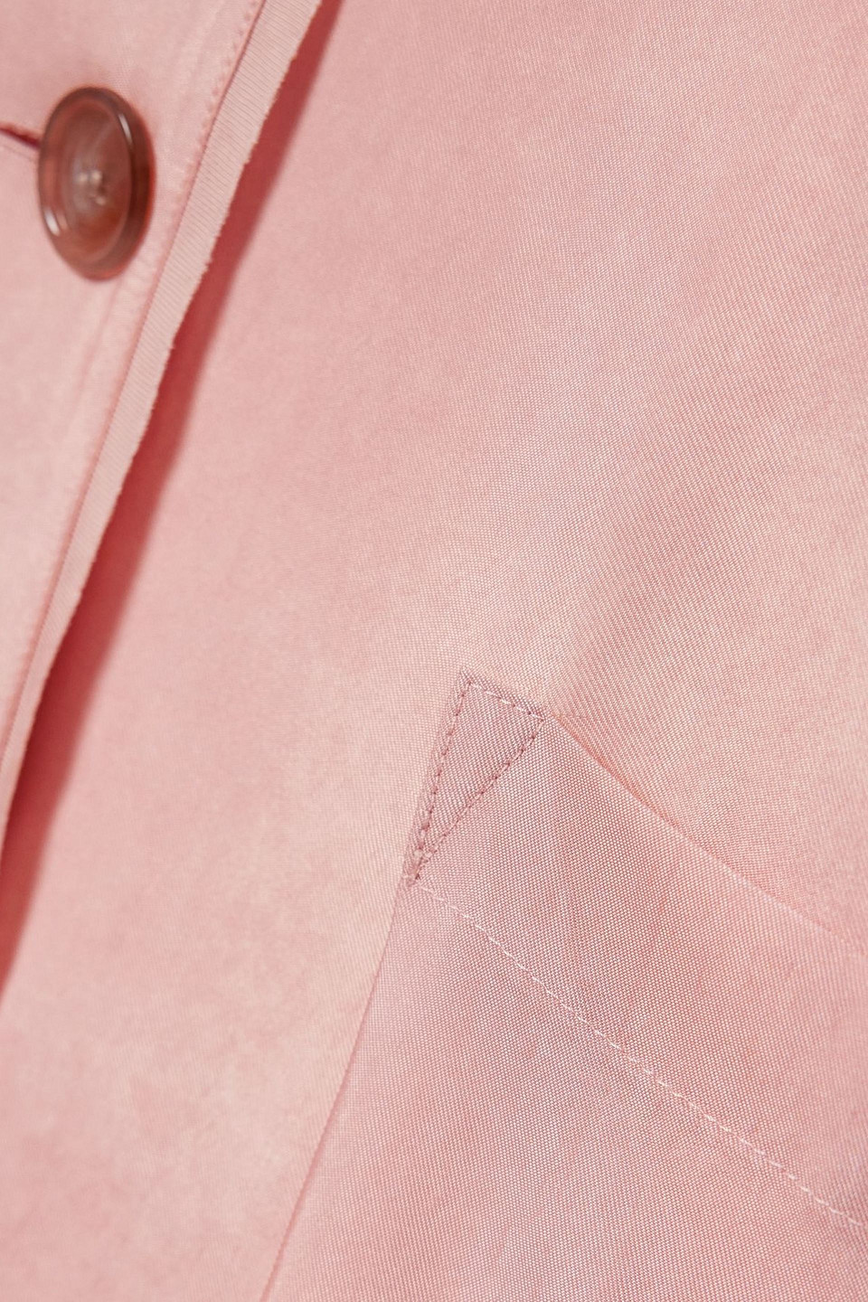 Acne Studios Single-breasted Blazer In Pink