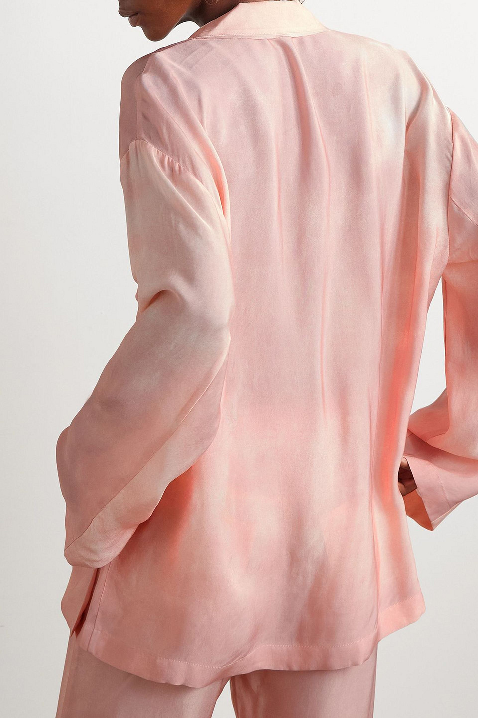 Acne Studios Single-breasted Blazer In Pink