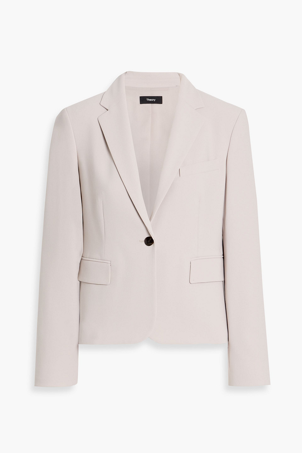 theory - crepe blazer - neutral - us 2