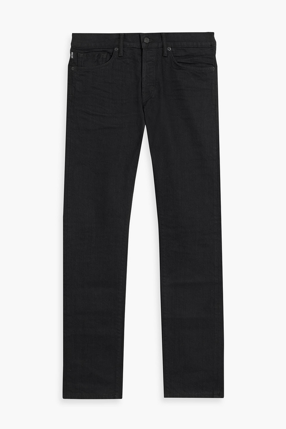 tom ford - slim-fit denim jeans - black - 29