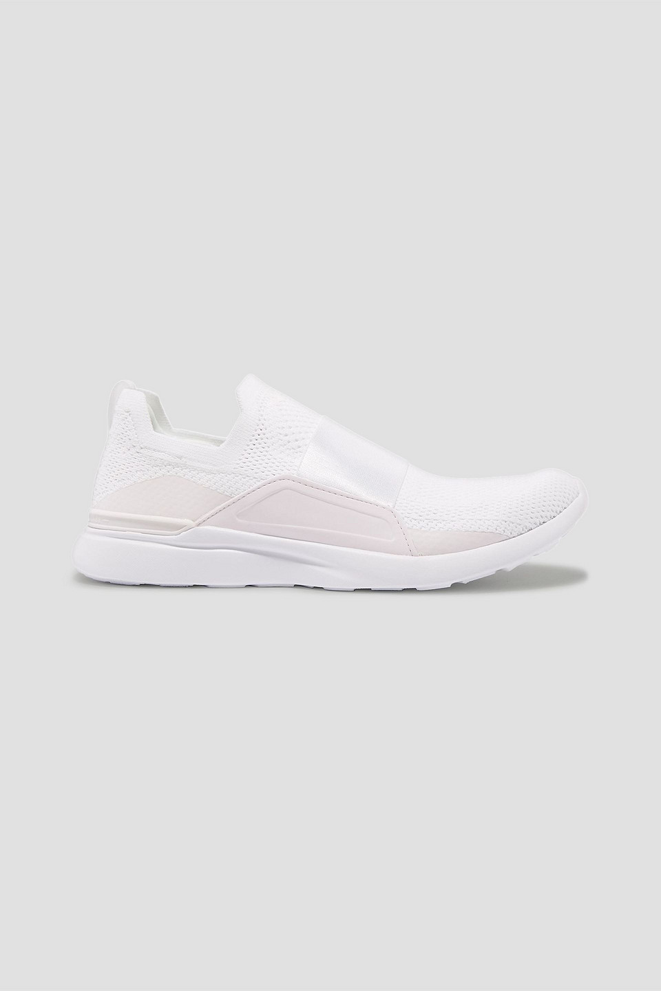 apl athletic propulsion labs - techloom bliss mesh and stretch slip-on sneakers - white - us 11