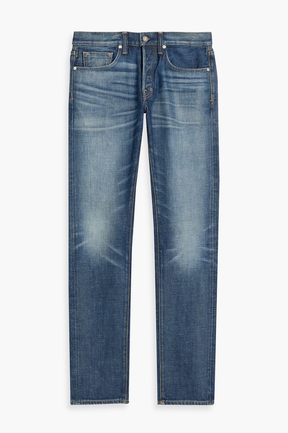 tom ford - slim-fit denim jeans - blue - 28