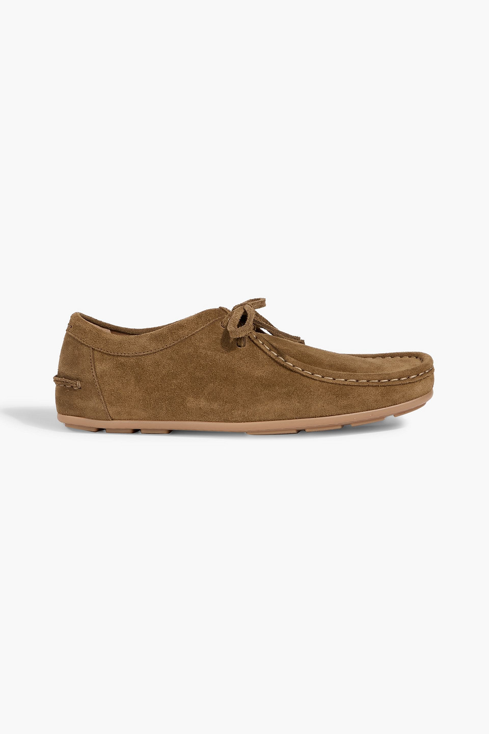 bally - cleante suede loafers - brown - eu 36