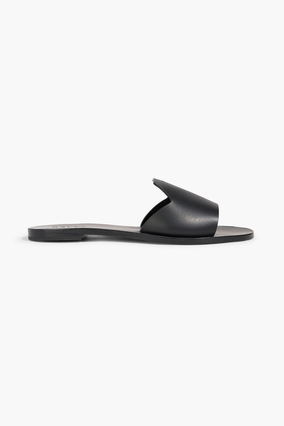 Bally Positano Leather Slides In Multi