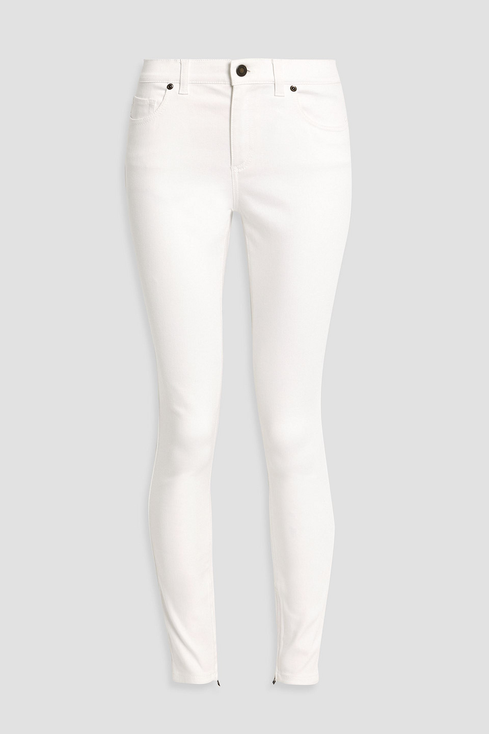 Tom Ford Mid-rise Skinny Jeans In Metallic