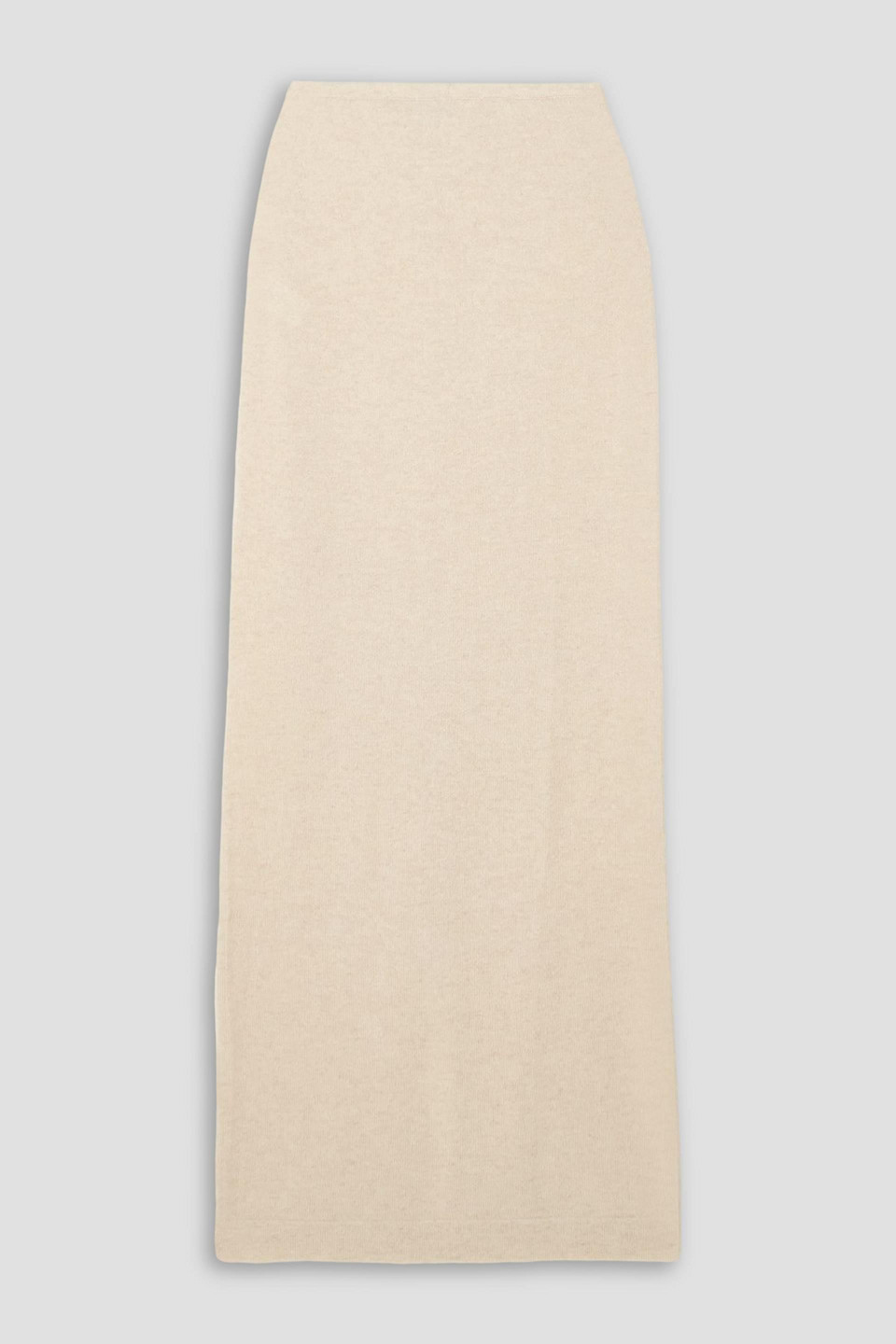 Éterne Emma Cashmere Maxi Skirt In Neutral