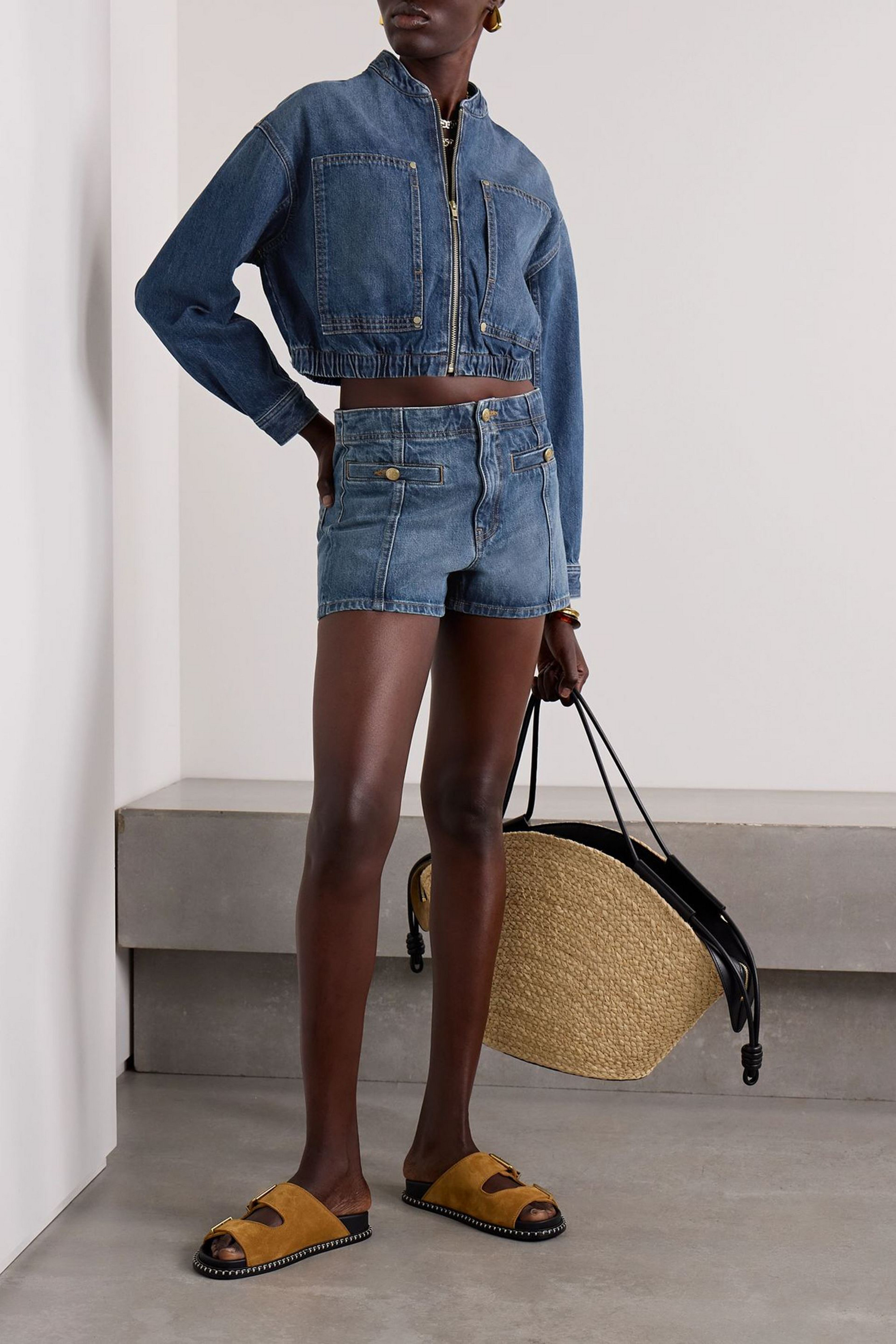 Ulla Johnson The Camille denim shorts