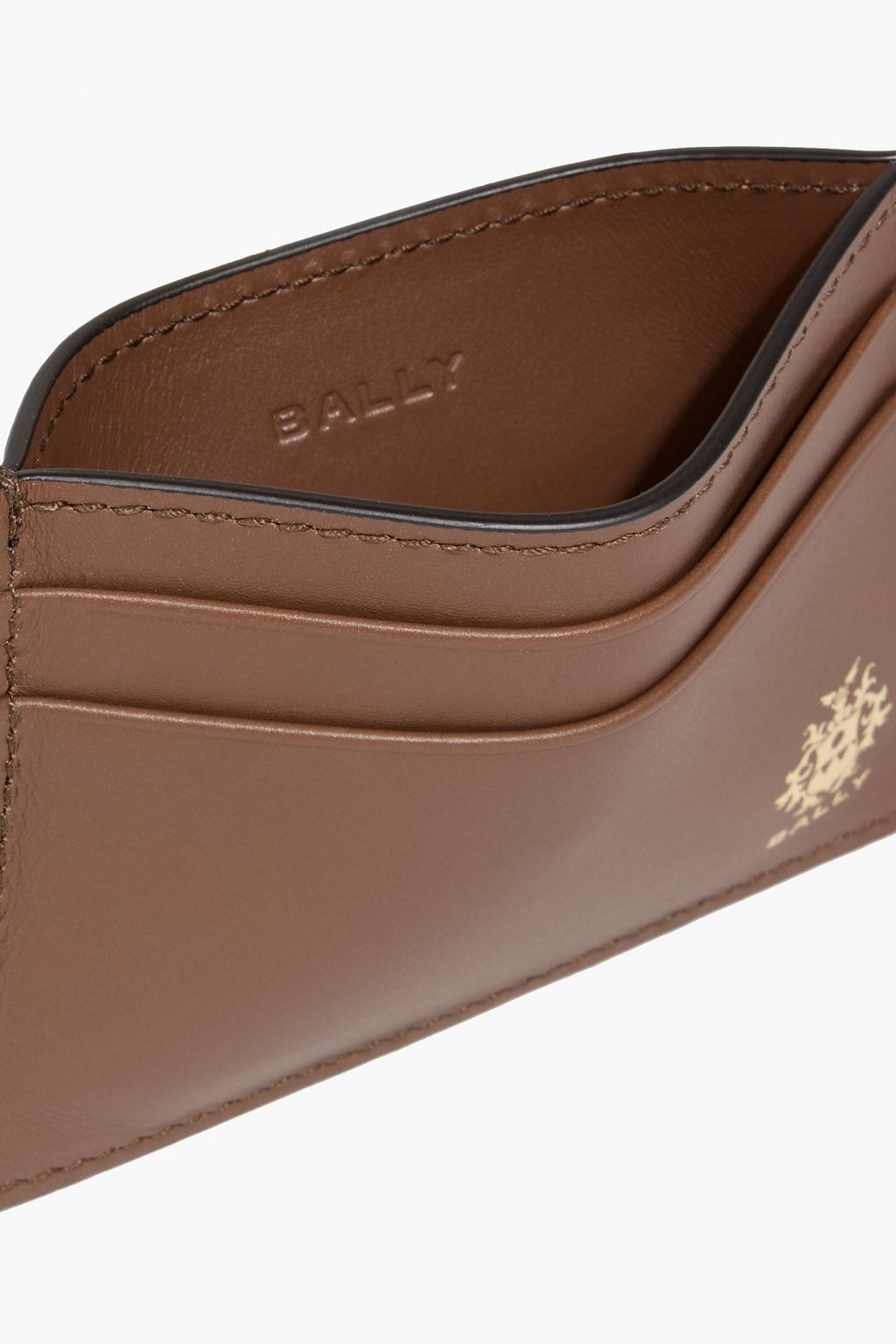 1♪63 BALLYカードケース　茶色 BALLY Leather cardholder | THE OUTNET
