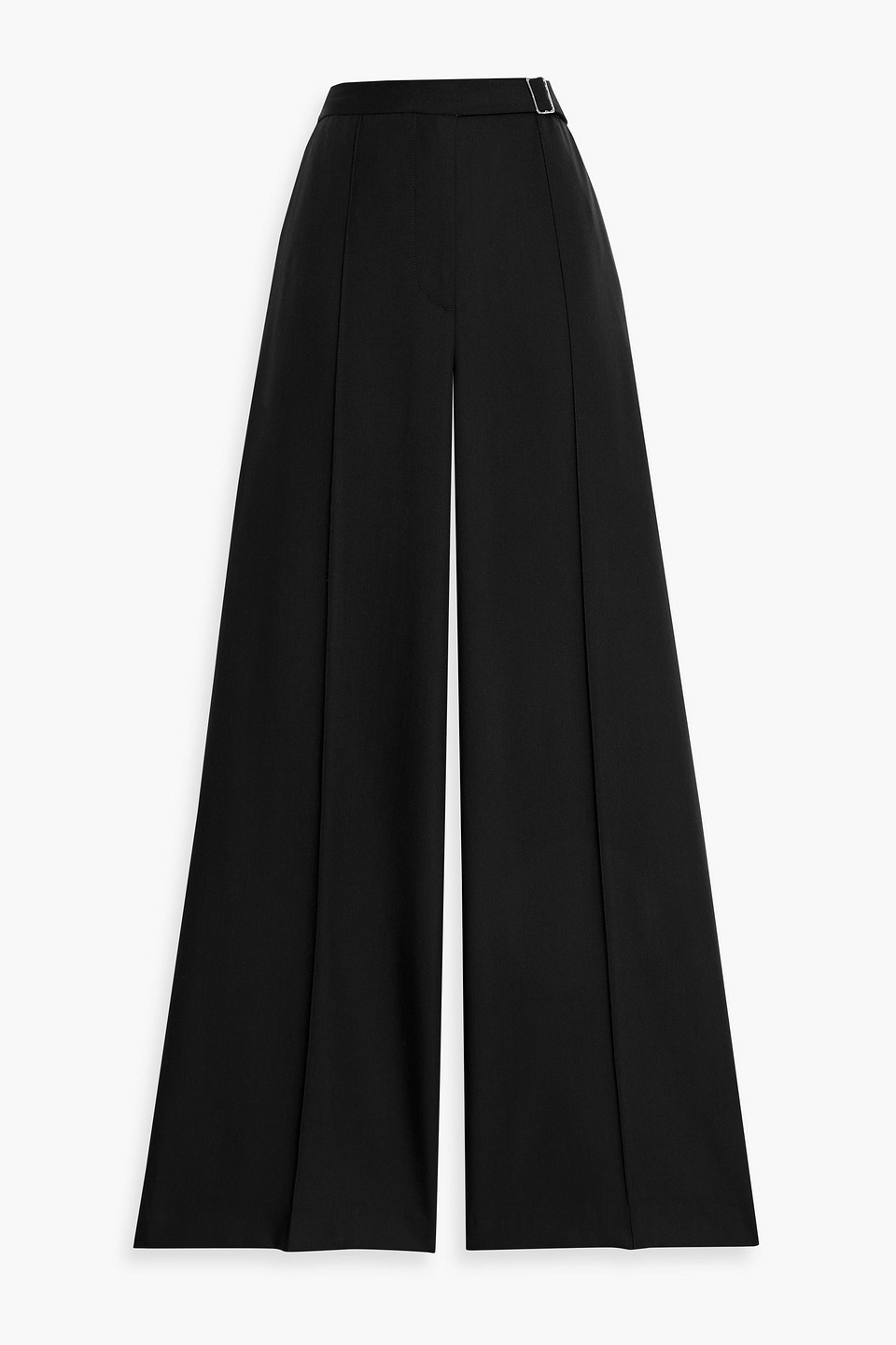 loulou de saison - pratt twill wide-leg pants - black - fr 34