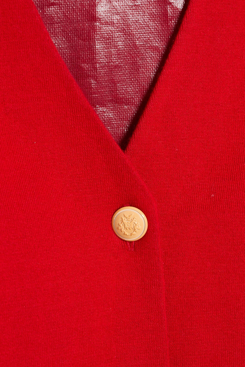 Bally Knitted Jacket In Red