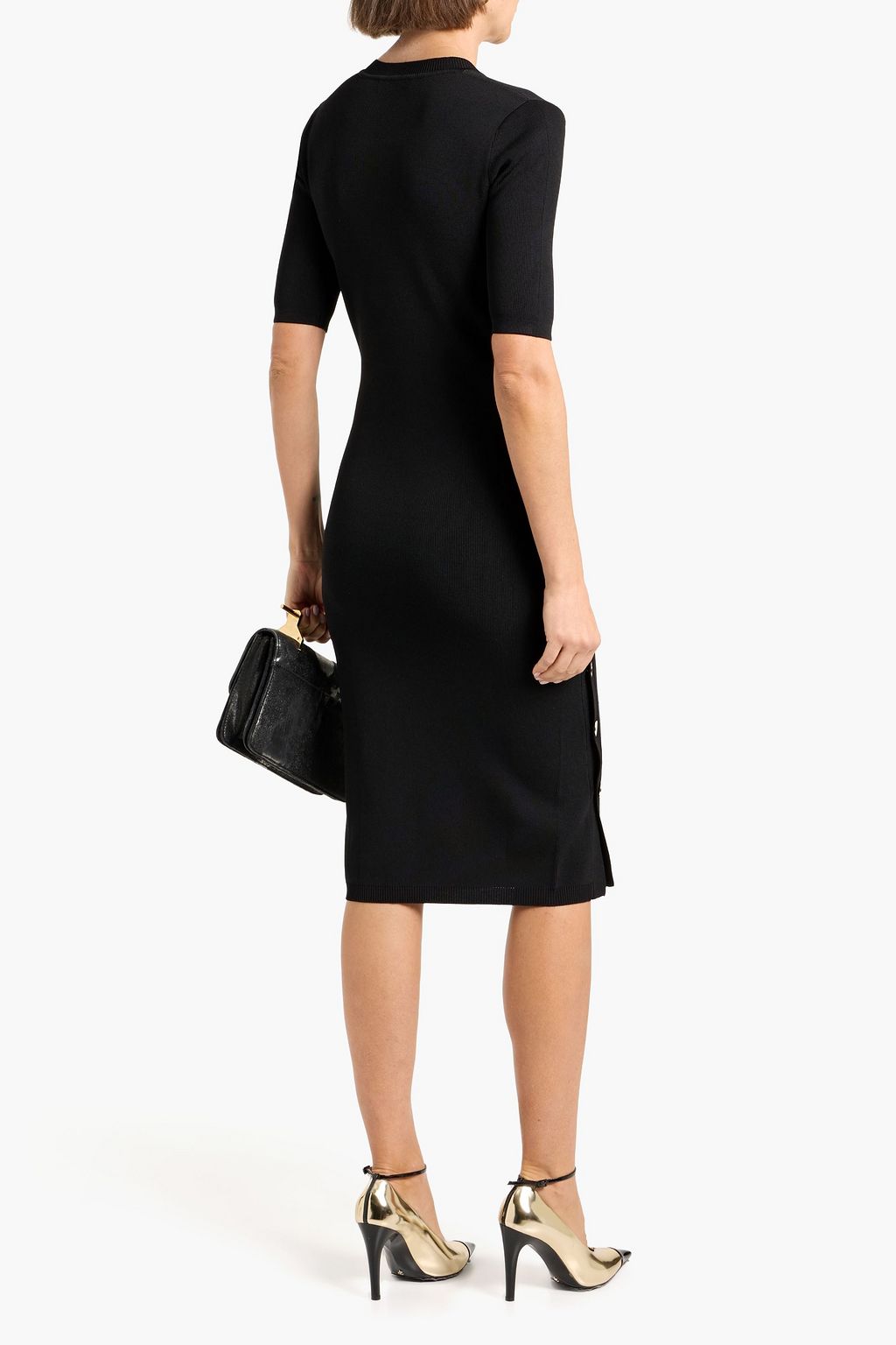 Altuzarra Knitted dress - Women - Black Dresses - XS