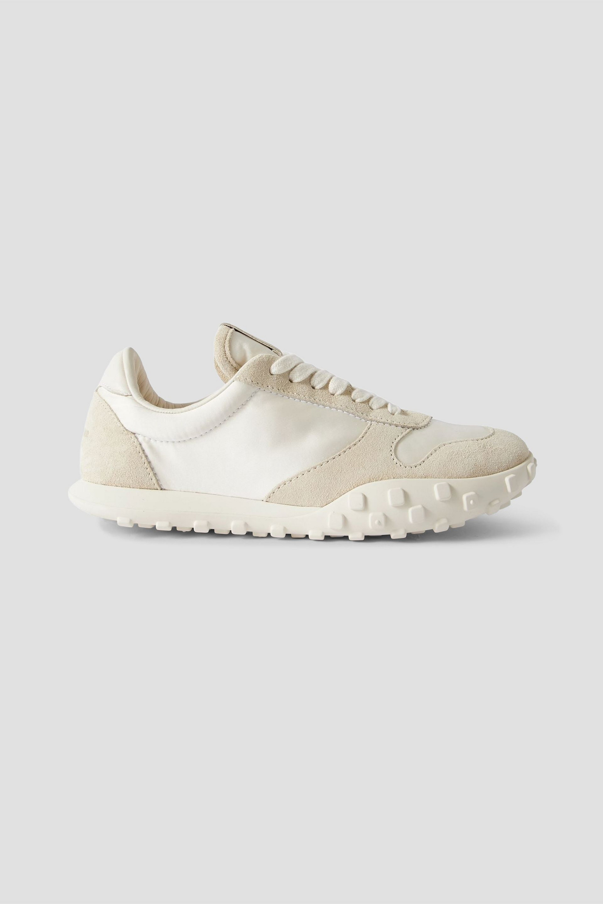 Jil Sander Moon suede and shell sneakers