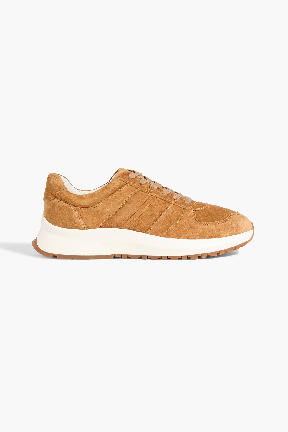 bally - darsyl suede sneakers - brown - eu 44.5