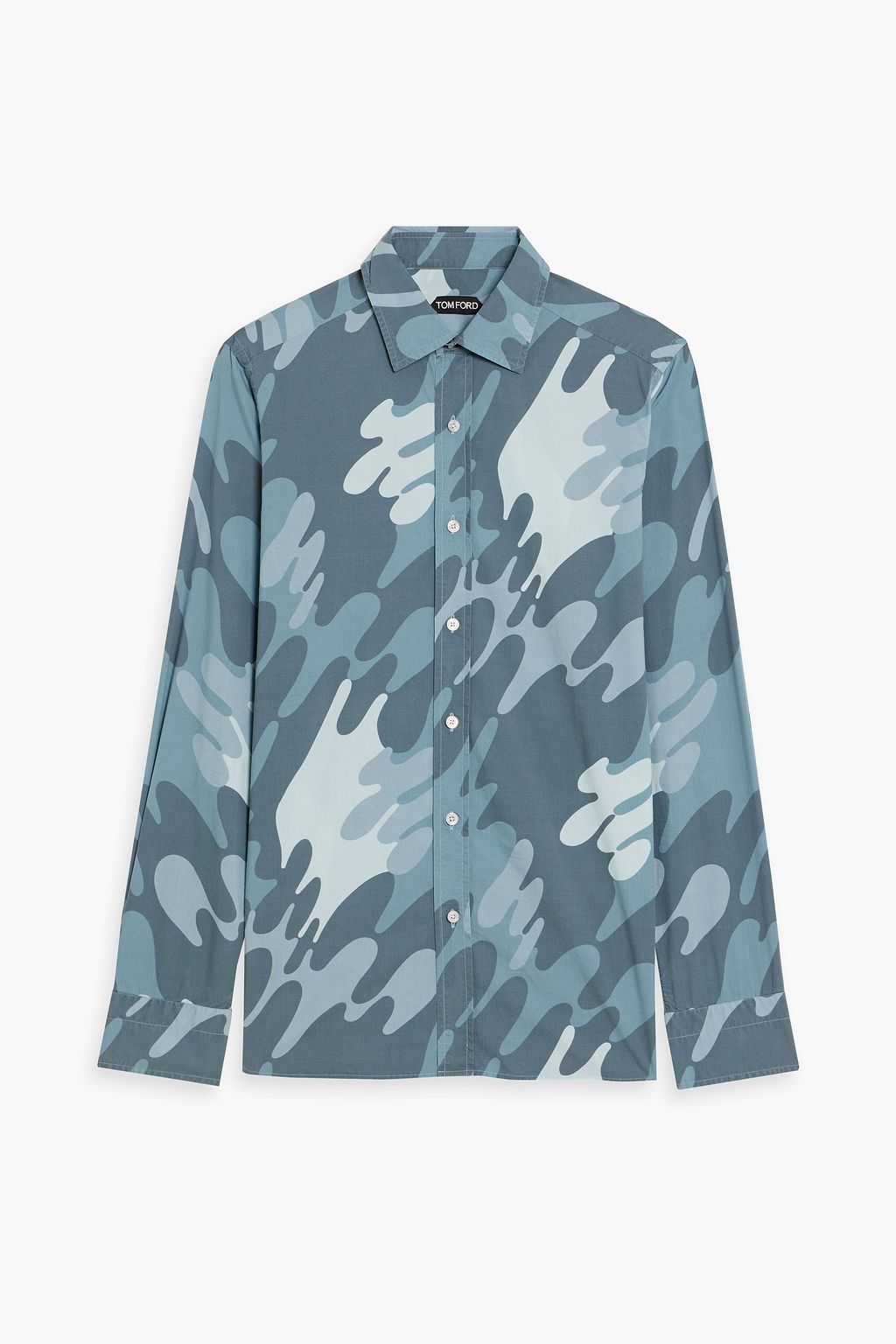 TOM FORD Checked cotton-poplin shirt | THE OUTNET