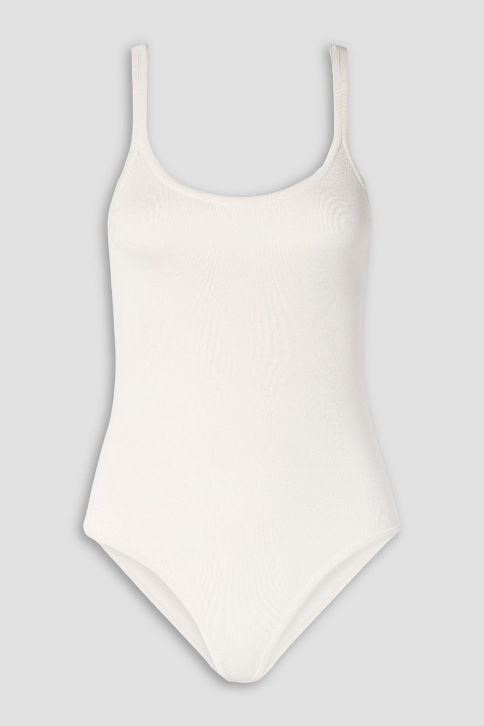 gabriela hearst - anjea silk bodysuit - white - l