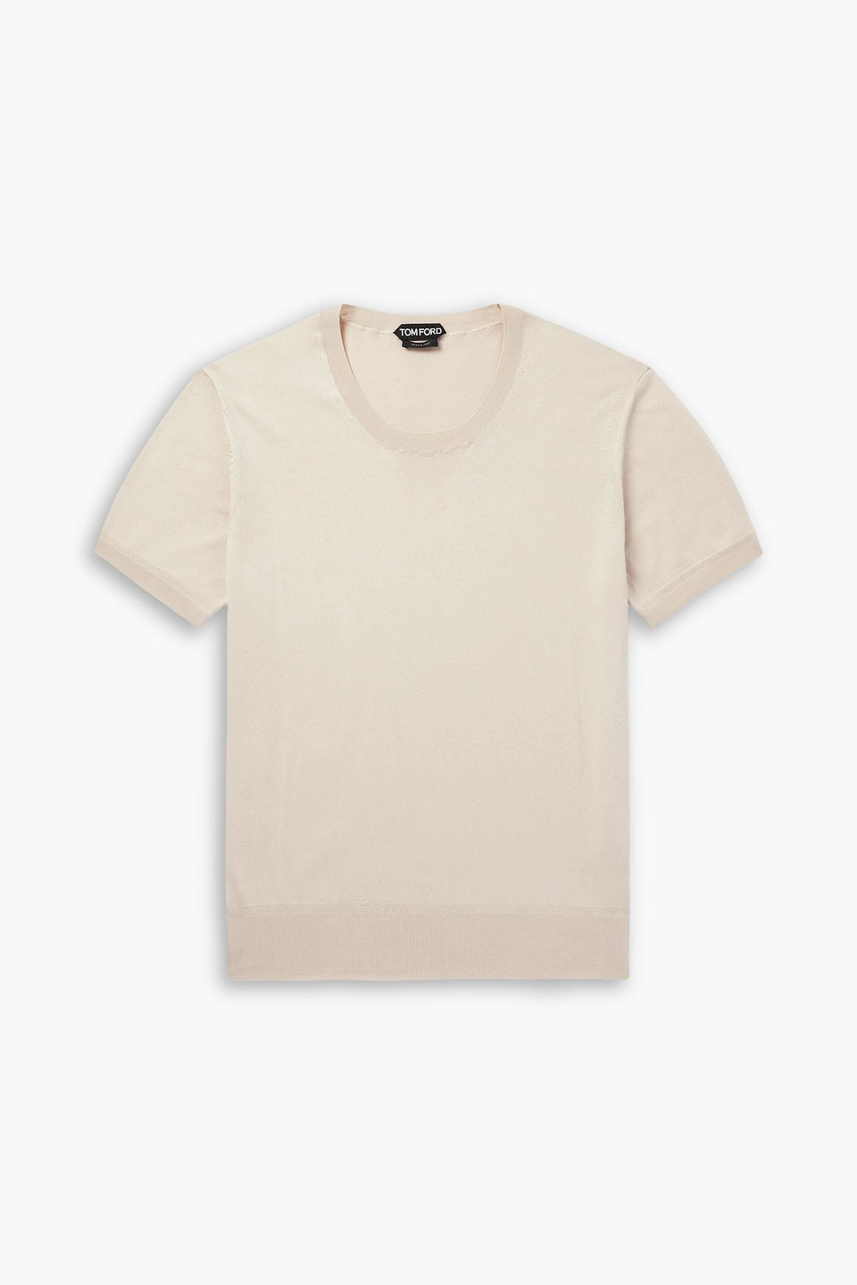 tom ford - cotton t-shirt - neutral - it 56