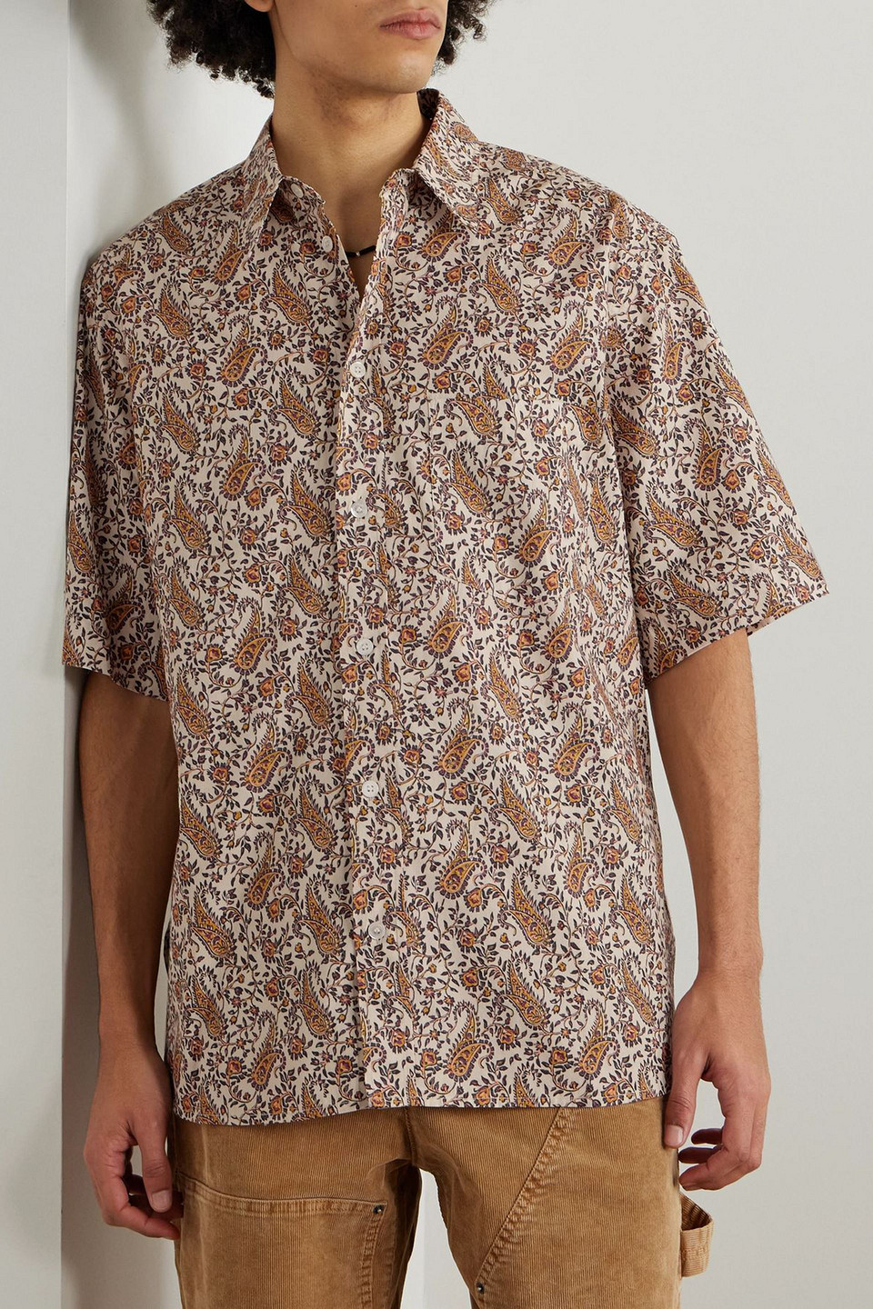  Isabel Marant - Hemd Aus Baumwolle Mit Paisley-print - Neutral - S 