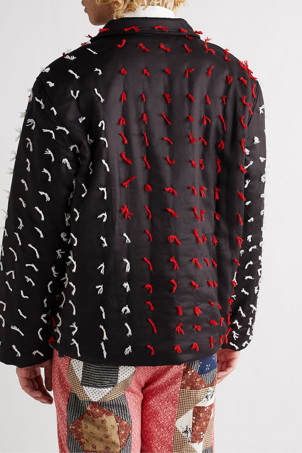  Bode - Embroidered Tencel™-twill Jacket - Black - M/l 