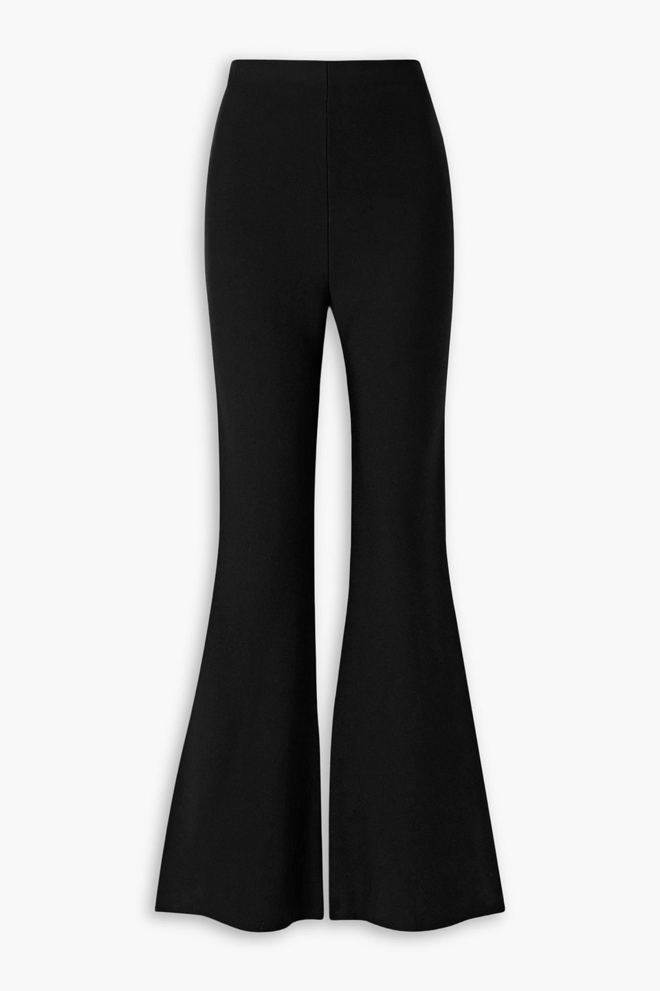 Gabriela Hearst Ambrosia Silk Flared Pants In Black
