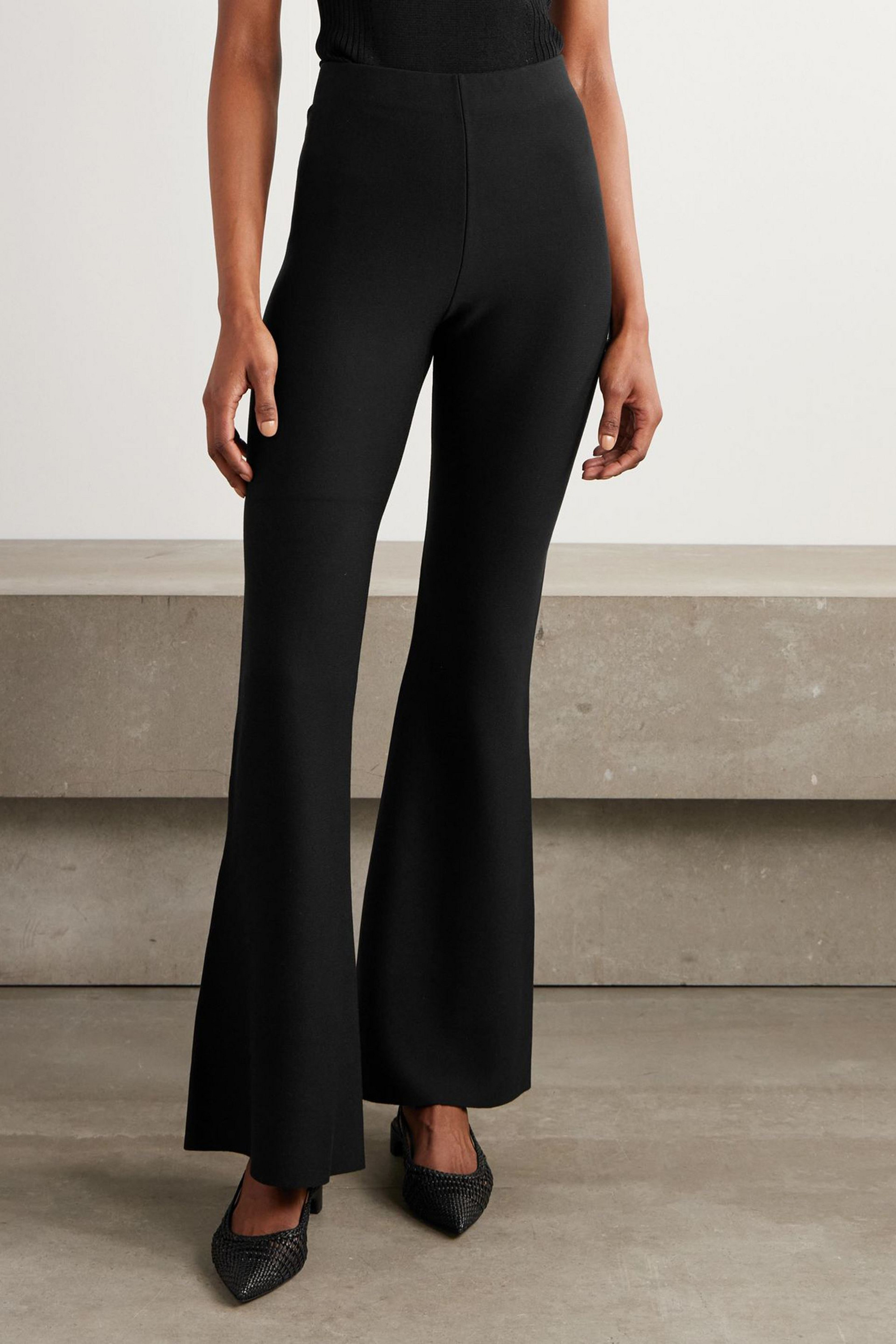 Gabriela Hearst Ambrosia silk flared pants