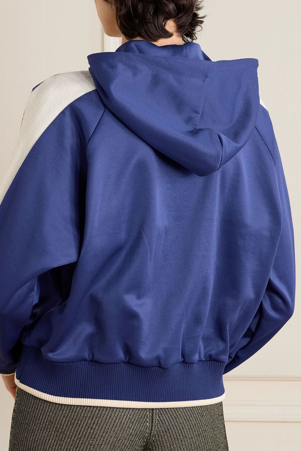 WALES BONNER Mantra cotton-jersey hoodie | THE OUTNET