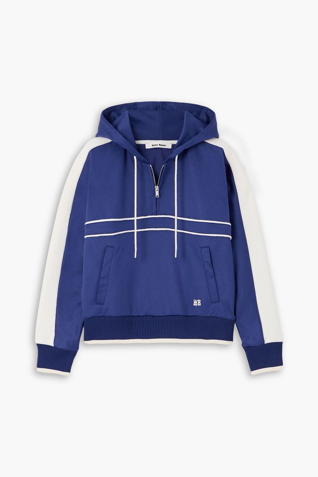 (*︎様 Wales Bonner mantra hoodie WALES BONNER Mantra cotton-jersey hoodie | THE OUTNET
