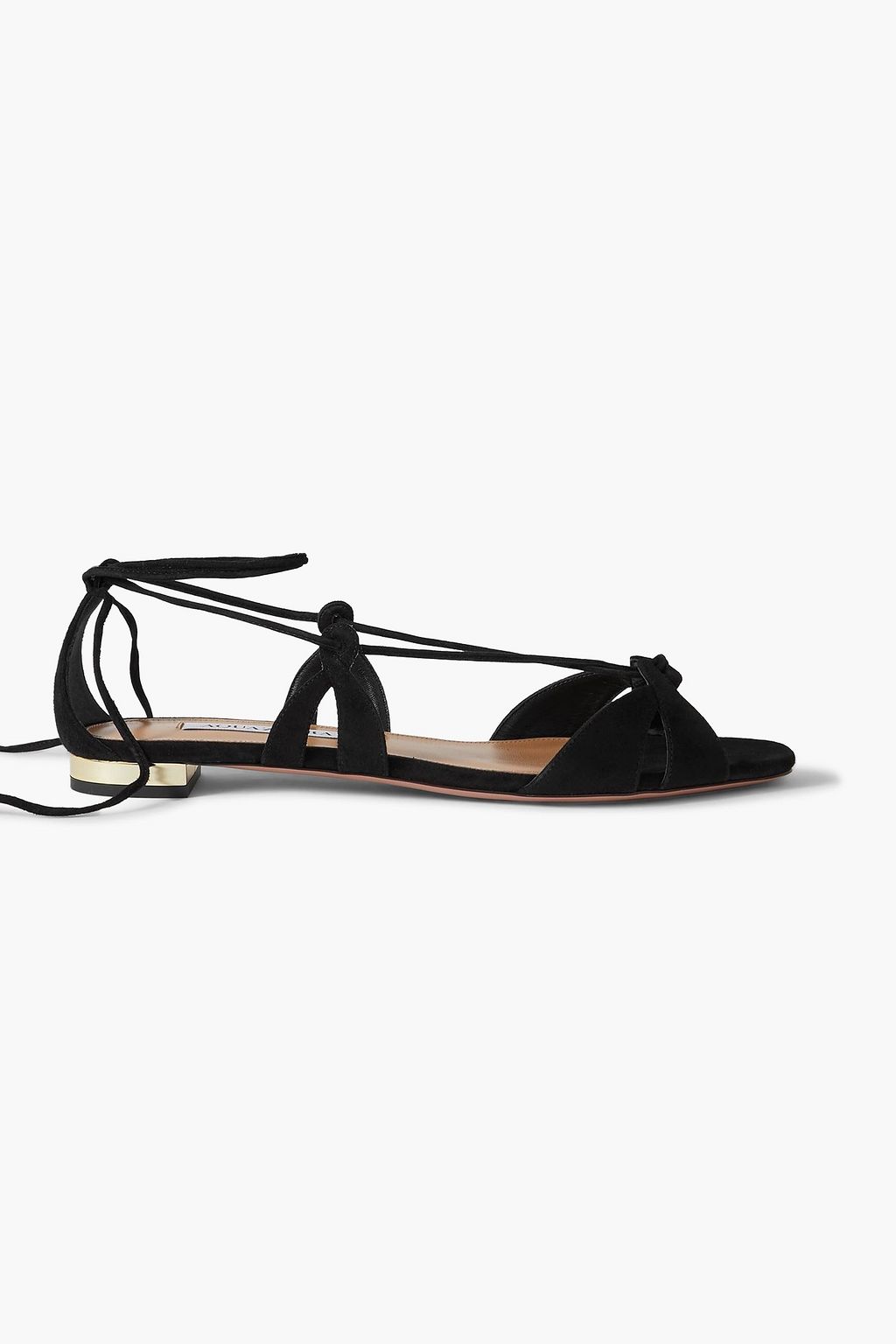 AQUAZZURA Cala di Volpe suede sandals | THE OUTNET