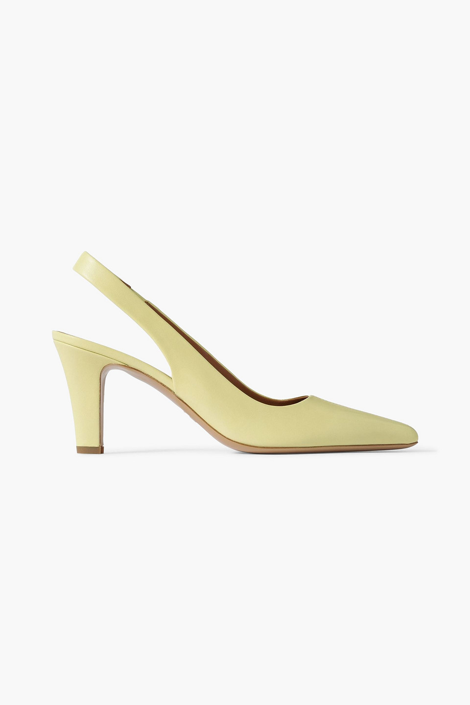 Paris Texas Belle Leather Slingback Pumps In Multi