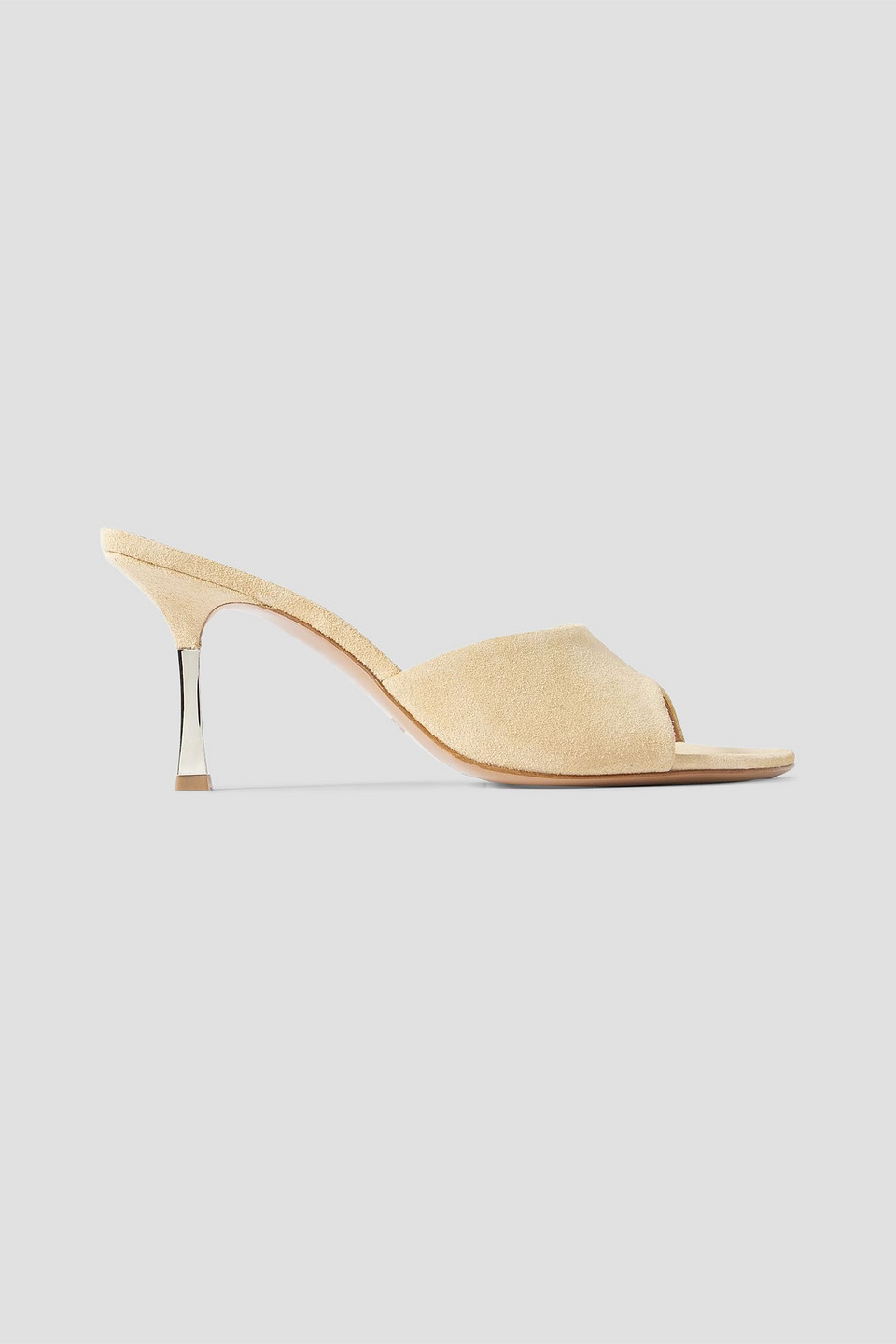 Paris Texas Lorena Suede Mules In Multi