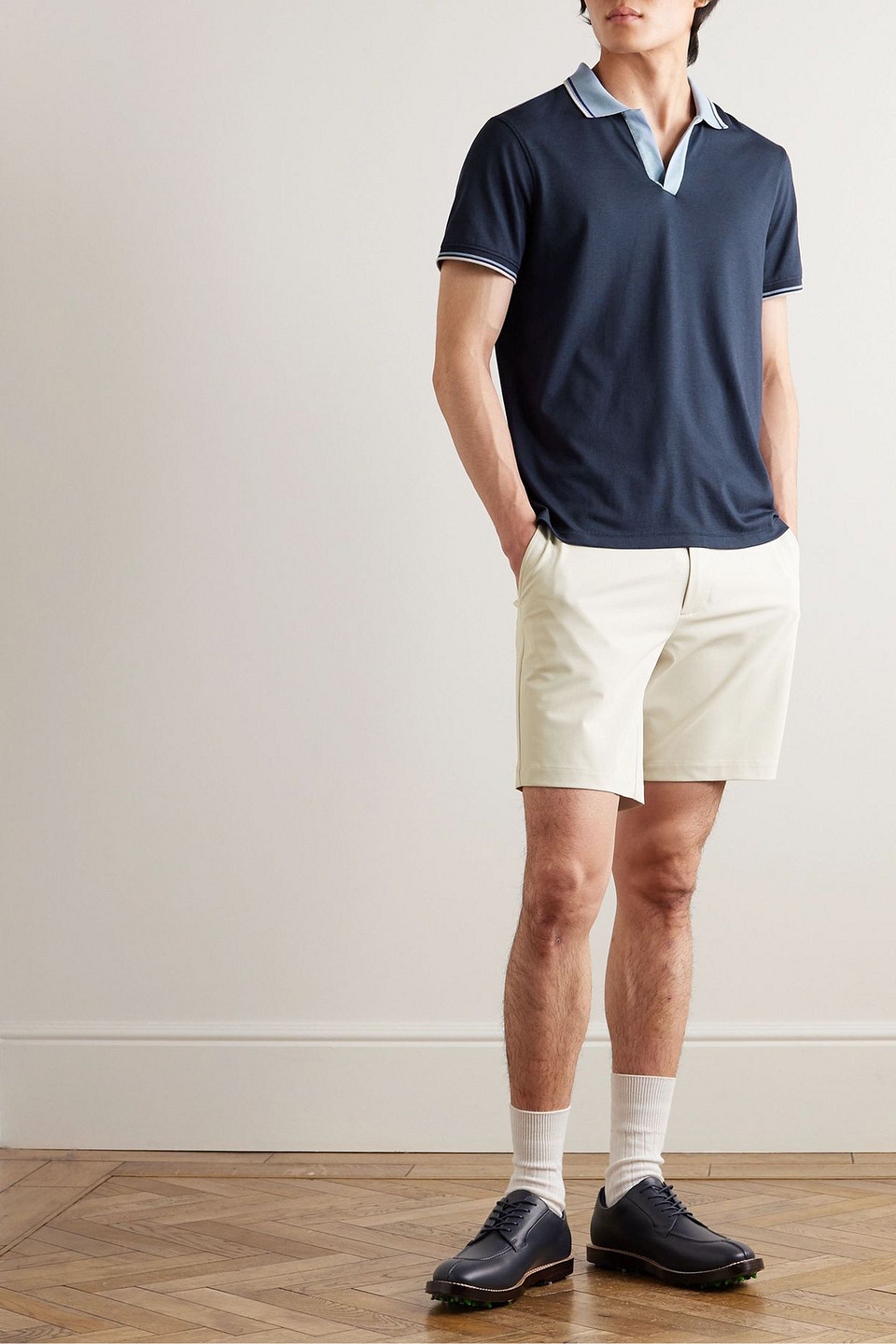  G/fore - G/fore Gerade Geschnittene Golf-shorts Aus Technischem Twill - Neutral - 40 