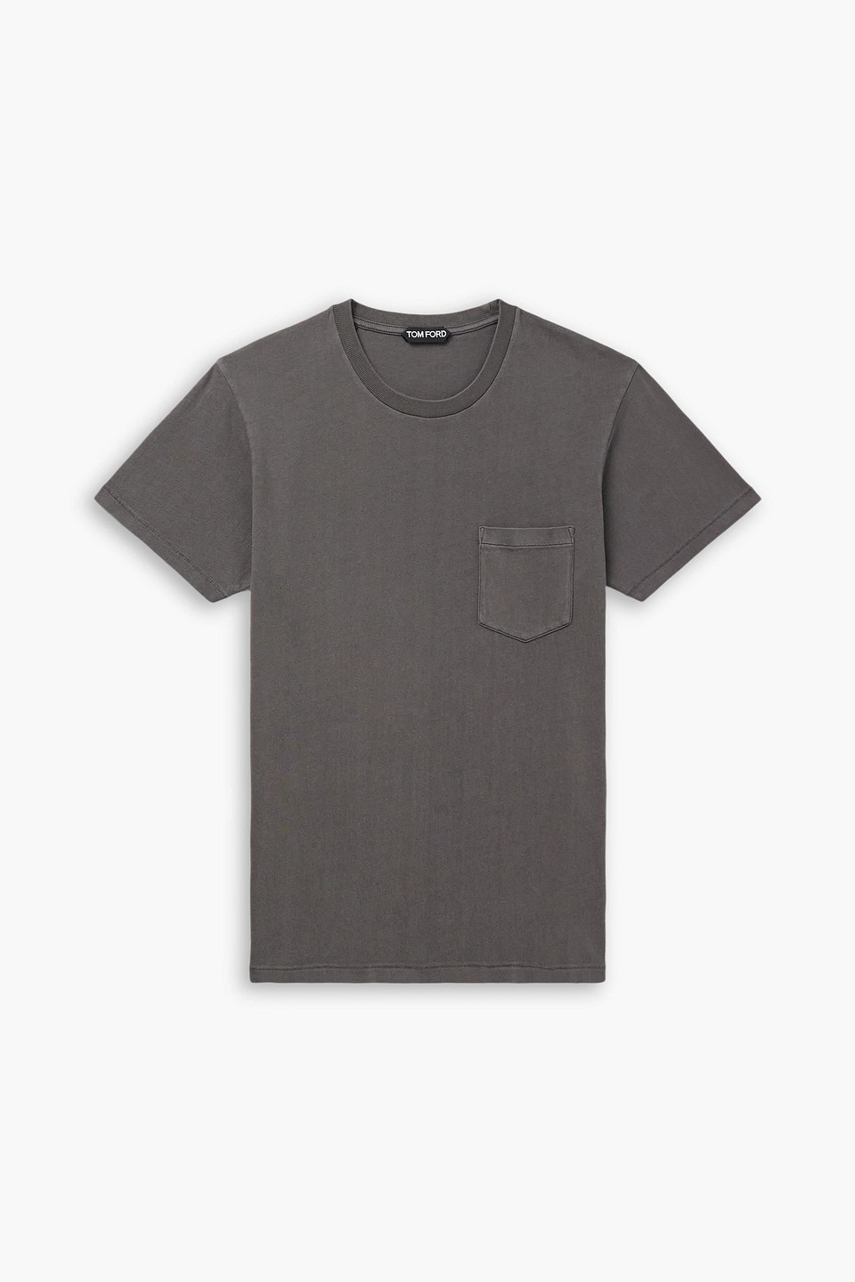tom ford - slim-fit cold-dyed cotton-jersey t-shirt - neutral - it 46