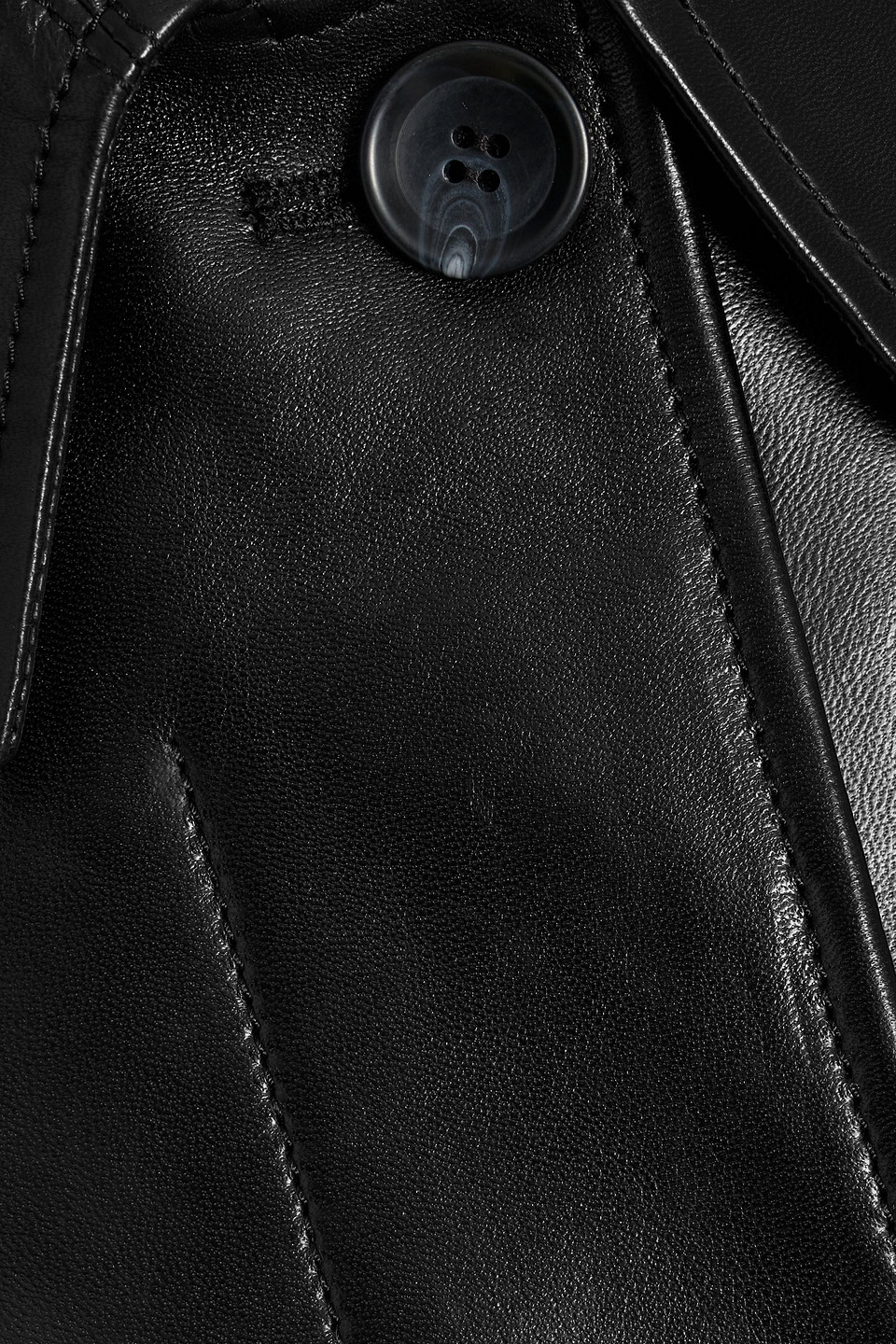 Bally Leather Jacket In Black