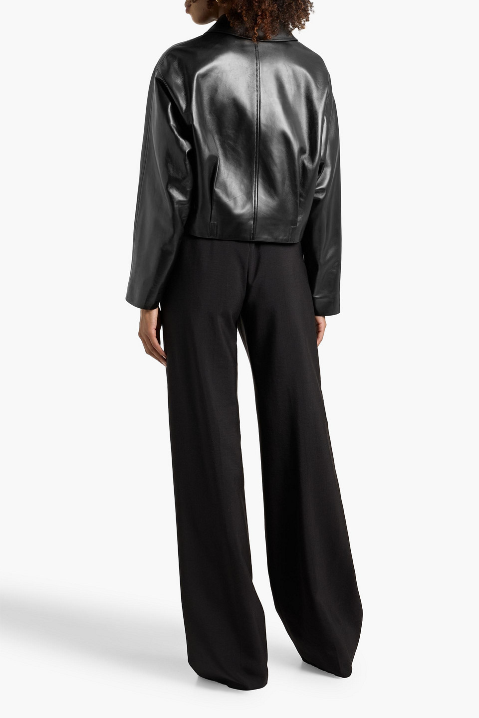 Bally Leather Jacket In Black