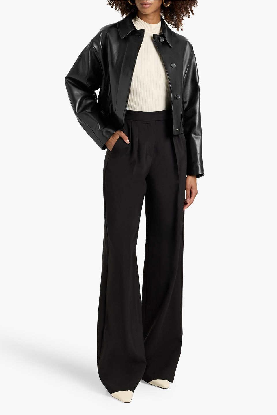Bally Leather Jacket In Black