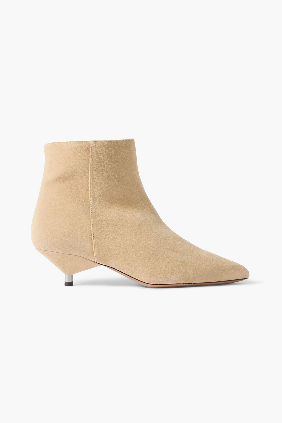 Isabel Marant Eana Suede Ankle Boots In Neutral