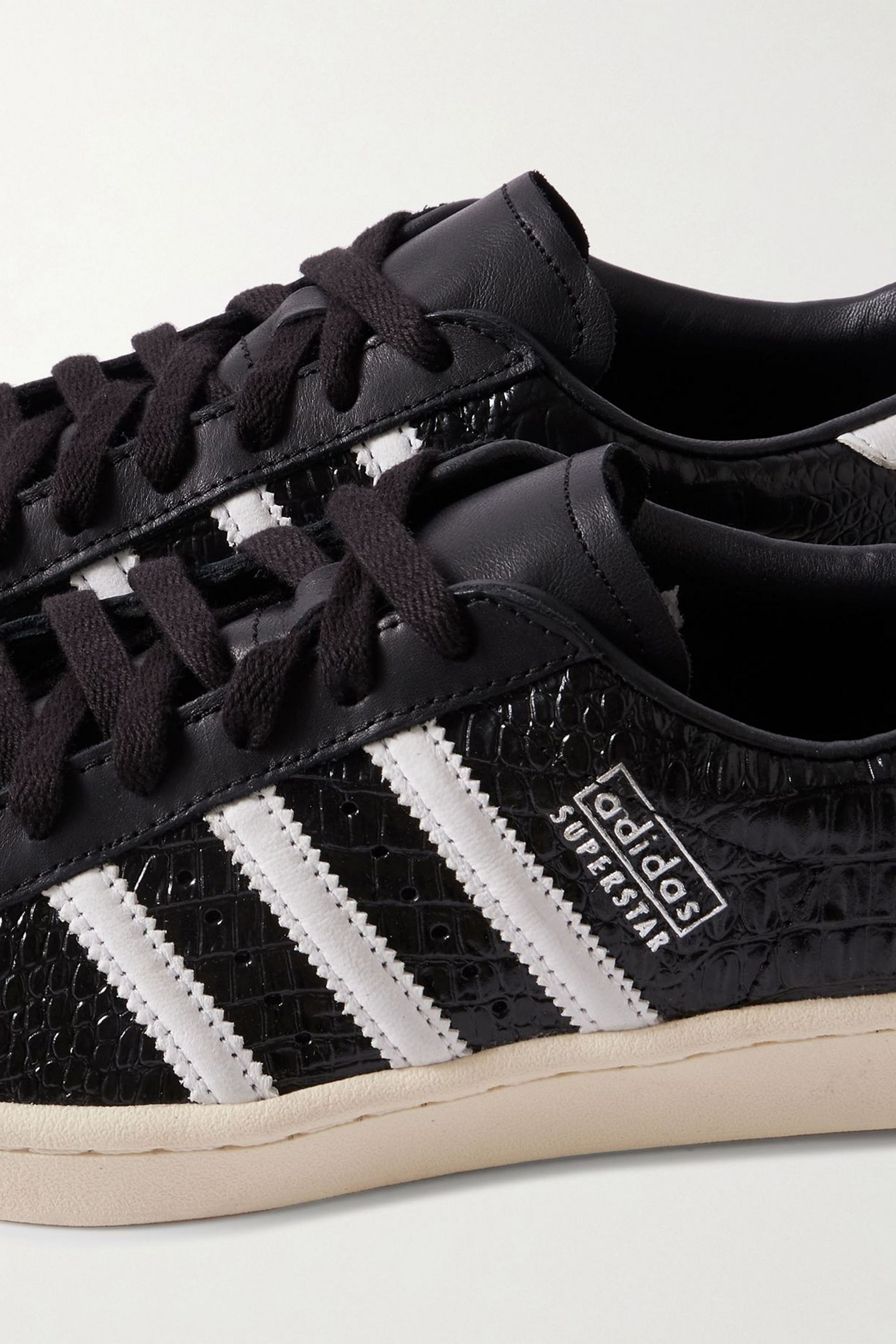 adidas Superstar Vintage croc-effect leather sneakers thumbnail