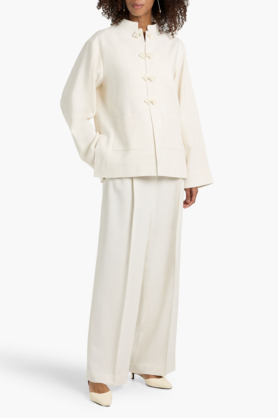 Rohe Woven Jacket In White
