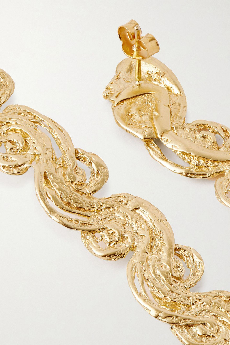  Ysso - Caria Vergoldete Ohrringe - Metallic - Onesize 