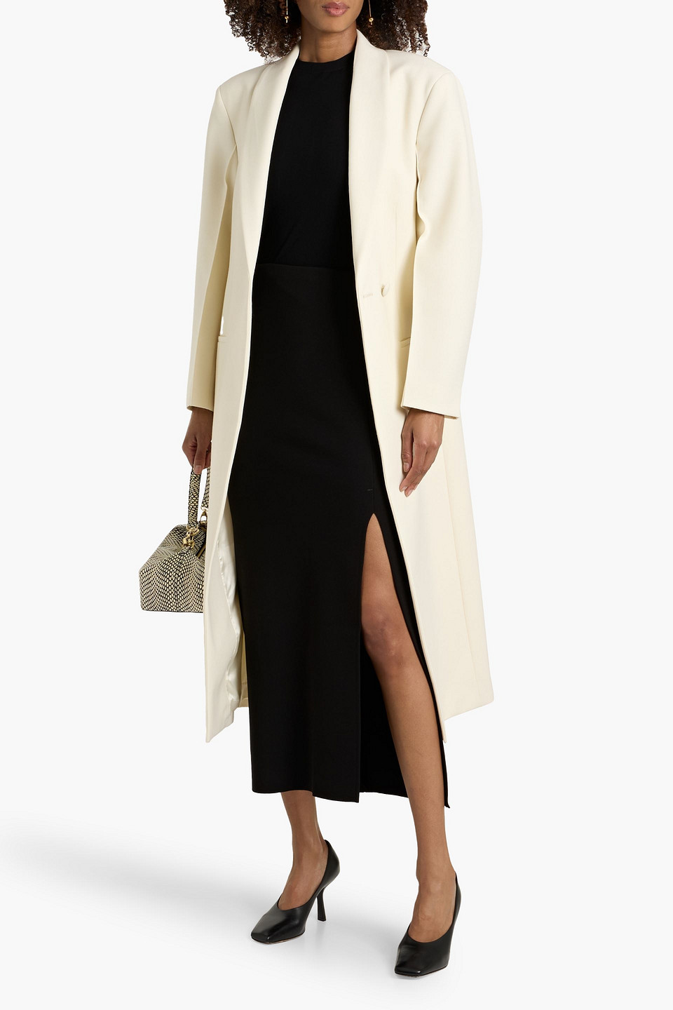 Rohe Woven Coat In White