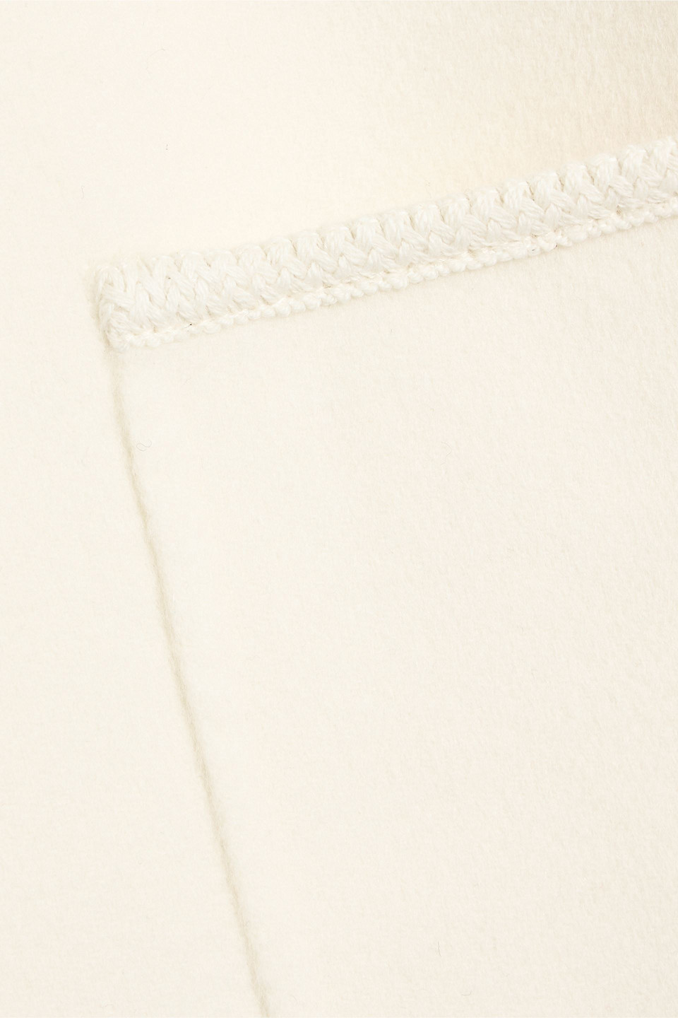 Rohe Wool-felt Coat In White