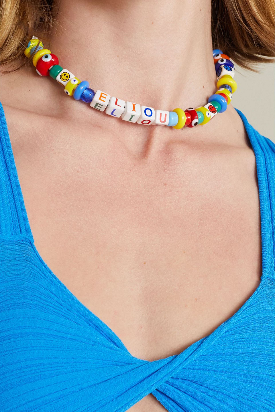  éliou - Enfant Kette Aus Kordel Mit Zierperlen - Bunt - Onesize 