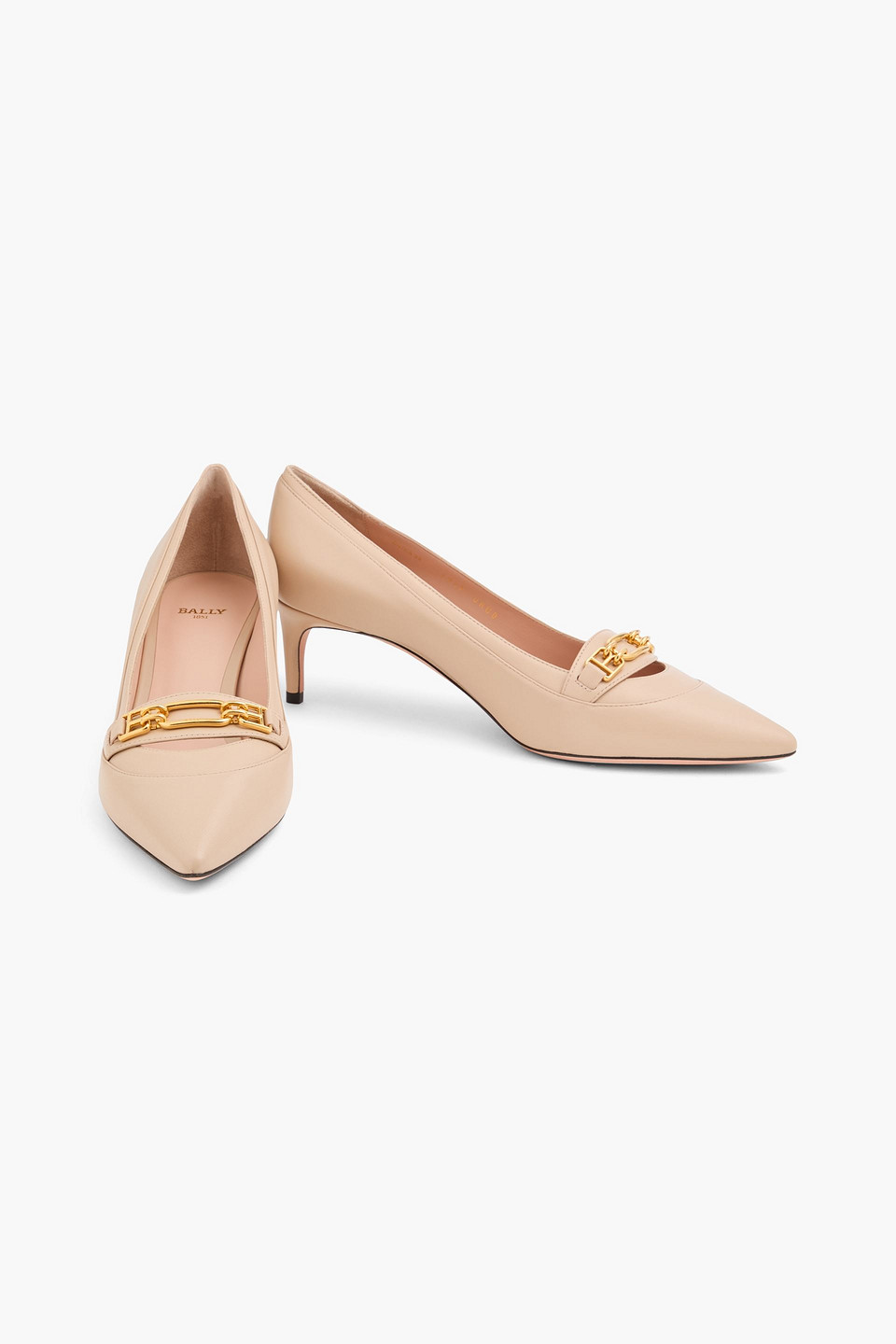  Bally - Daika 55 Glossed-leather Pumps - Pink - Eu 38.5 