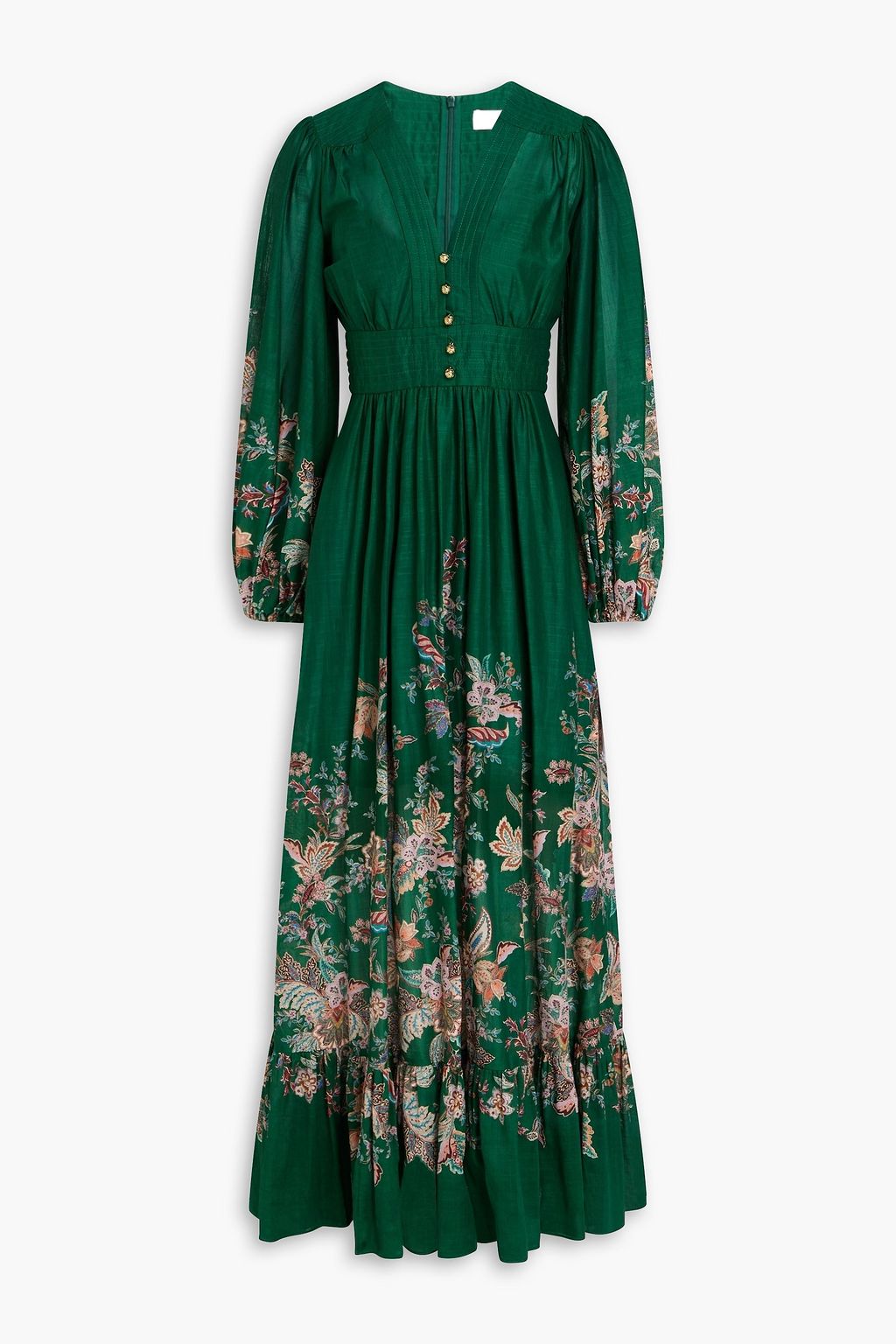ZIMMERMANN Floral-print cotton maxi dress | THE OUTNET ZIMMERMANN Floral-print cotton maxi dress | THE OUTNET