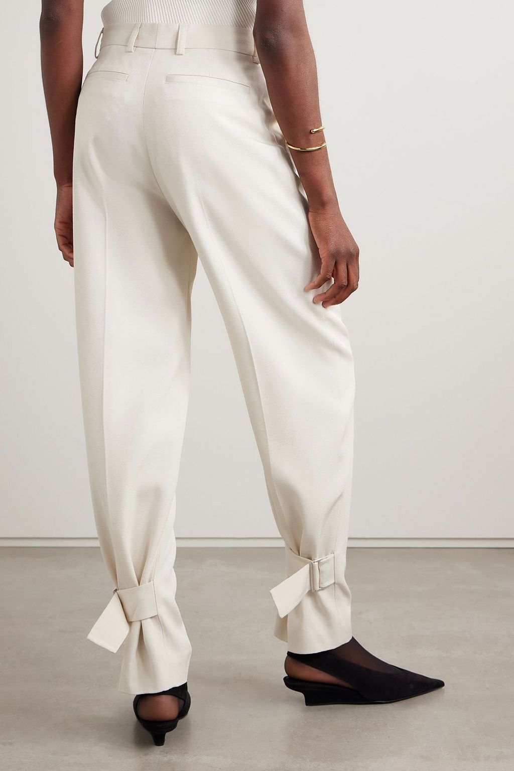 TOTEME Crepe tapered pants | THE OUTNET
