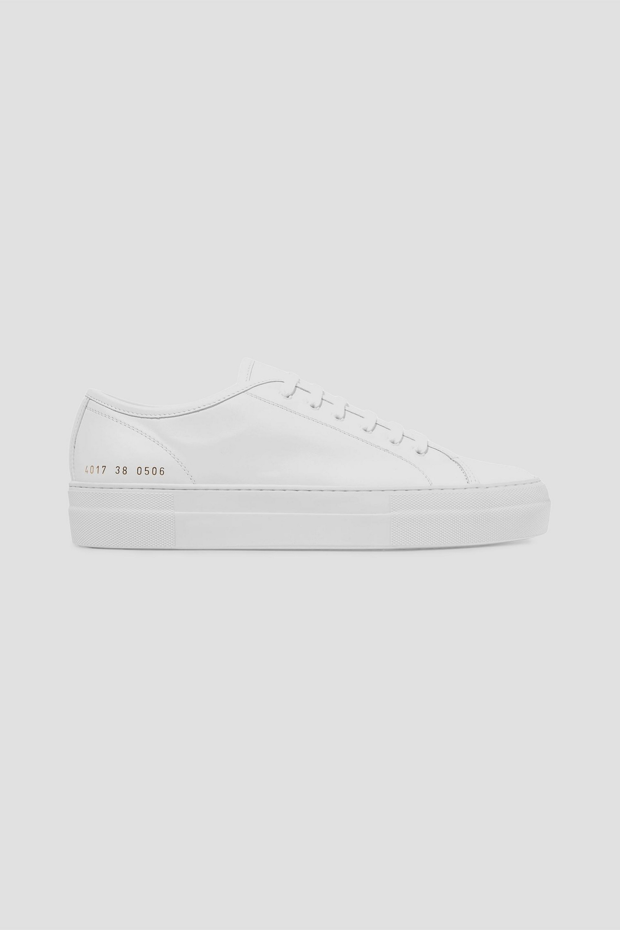 WOMAN BY COMMON PROJECTS Tournament leather sneakers
