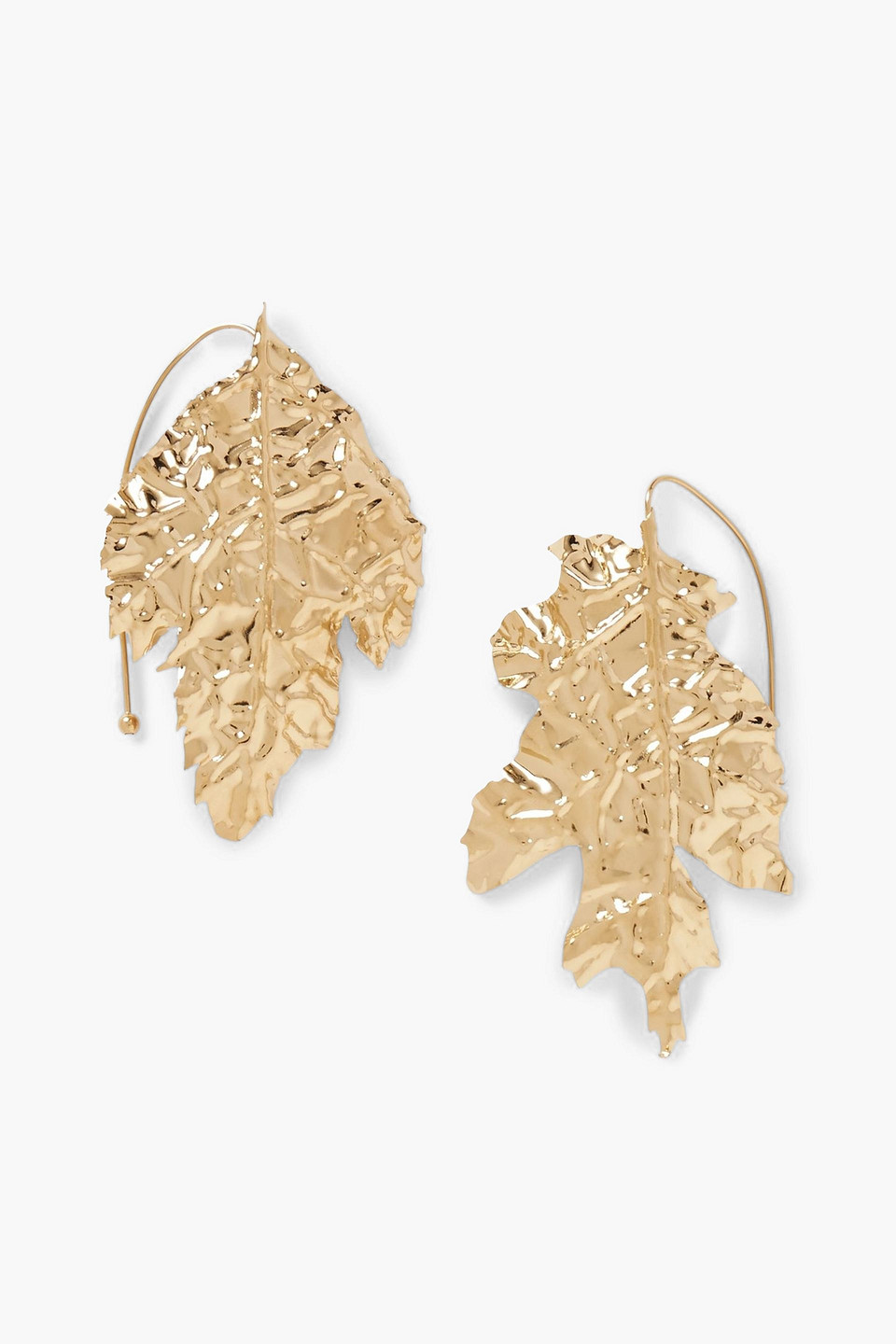 Jil Sander Gold-tone Earrings In Neutral